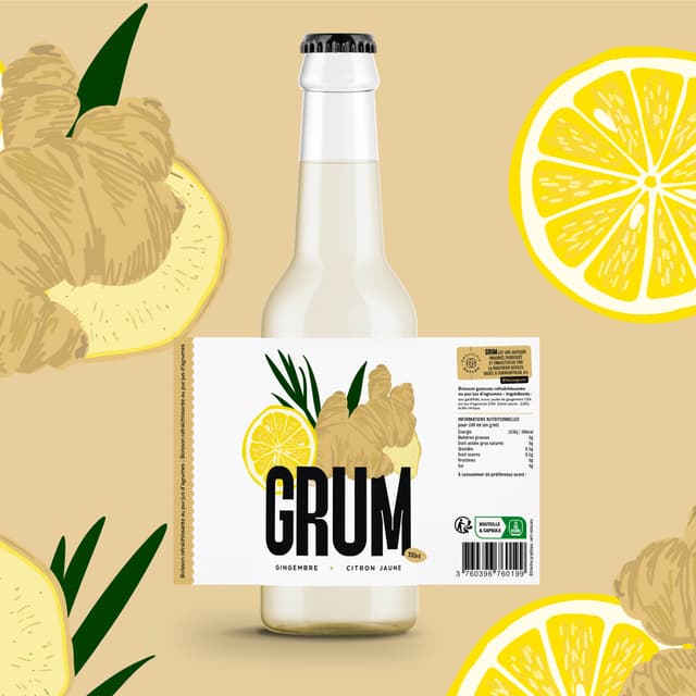 Boisson pur jus d'agrume